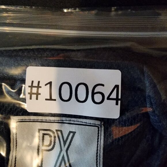 PX Shirt Mens XXL Blue Long Sleeve Pullover Button Henley *NWT* - Picture 11 of 11